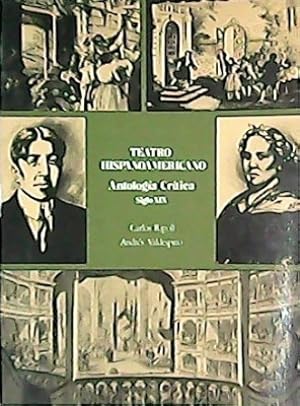 Immagine del venditore per Teatro hispanoamericano. Antologa crtica. Tomo II: Siglo XIX (J. Cruz Varela: "Dido" - M. Eduardo de Gorostiza: "Contigo pan y cebolla" - I. Rodrguez Galvn: "Muoz, visitador de Mxico" - G. Gmez de Avellaneda: "La hija de las flores" y "Baltasar" - M. Ascencio Segura: "El sargento Canuto" - R. Mndez Quiones: "Los jbaros progresistas" - Florencio Snchez: "La gringa", "Barranca abajo" y "Los muertos"). venduto da Librera y Editorial Renacimiento, S.A.