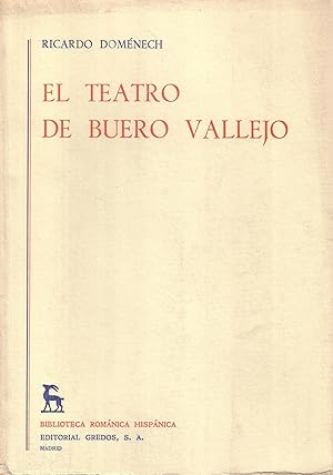 Imagen del vendedor de El teatro de Buero Vallejo. Una meditacin espaola. a la venta por Librera y Editorial Renacimiento, S.A.
