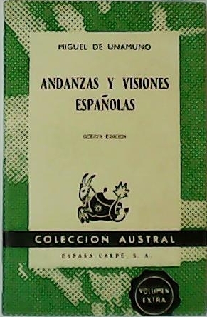 Imagen del vendedor de Andanzas y visiones espaolas. a la venta por Librera y Editorial Renacimiento, S.A.