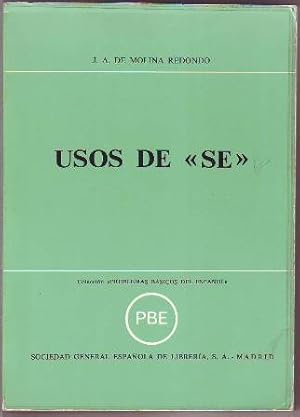 Imagen del vendedor de Usos de Se. a la venta por Librera y Editorial Renacimiento, S.A.