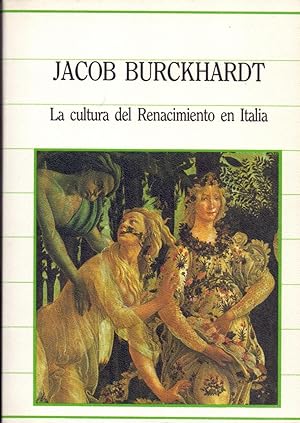 Imagen del vendedor de La cultura del renacimiento en Italia. a la venta por Librera y Editorial Renacimiento, S.A.