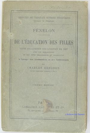 Image du vendeur pour De l'ducation des filles mis en vente par Librairie du Bassin