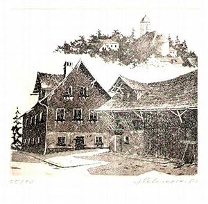 Seller image for [Mauren-Dorf und Pfarrkirche) for sale by Antiquariat Gallus / Dr. P. Adelsberger