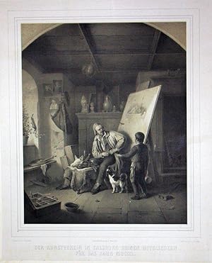 Seller image for Der Kunstverein in Salzburg seinen Mitgliedern fr das Jahr MDCCCL. Gedr. bei Hanfstaengl in Mnchen. for sale by Antiquariat Gallus / Dr. P. Adelsberger