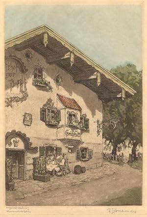 [Gasthof zur . Post in Oberammergau].