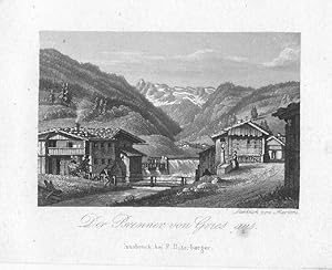 Seller image for Der Brenner von Gries aus. Innsbruck bei F. Unterberger. for sale by Antiquariat Gallus / Dr. P. Adelsberger