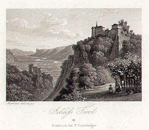 Seller image for Schloss Tirol. Innsbruck, bei F. Unterberger. for sale by Antiquariat Gallus / Dr. P. Adelsberger