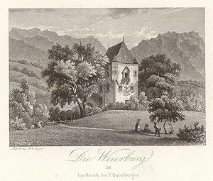 Seller image for Die Weierburg. # 32 Innsbruck bei F. Unterberger. for sale by Antiquariat Gallus / Dr. P. Adelsberger