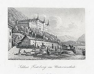 Seller image for Schloss Tratzberg im Unterinnthale. Innsbruck bei F. Unterberger. for sale by Antiquariat Gallus / Dr. P. Adelsberger