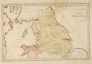 Postkarte von Nord England. Stationes et viae cursuum veredariorum Angliae sep tentrionalis. No. 29.