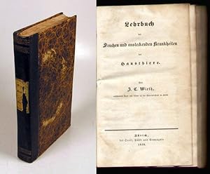 Seller image for Lehrbuch der Seuchen und ansteckenden Krankheiten der Hausthiere. for sale by Antiquariat Gallus / Dr. P. Adelsberger