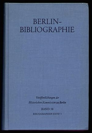 Berlin-Bibliographie (1967-1977) in der Stadtbibliothek Berlin. Unter Mitwirkung von Renate Korb ...