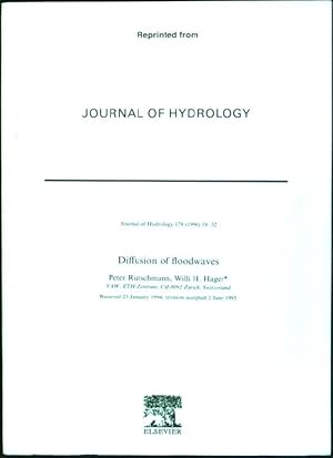 Seller image for Diffusions of floodwaves aus: Journal of Hydrology; 178 for sale by books4less (Versandantiquariat Petra Gros GmbH & Co. KG)