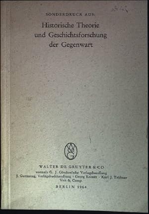 Bild des Verkufers fr Karl Jaspers als Geschichtsdenker aus: Historische Theorie und Geschichtsforschung der Gegenwart zum Verkauf von books4less (Versandantiquariat Petra Gros GmbH & Co. KG)