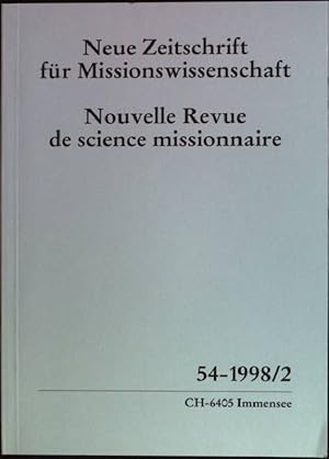 Seller image for Zwischen biblischem Tun und postmodernem Text: zur Aktualitt des Zeugnisses in: Neue Zeitschrift fr Missionswissenschaft (= Nouvelle Revue de science missionaire); 53- 1998/ 2 for sale by books4less (Versandantiquariat Petra Gros GmbH & Co. KG)