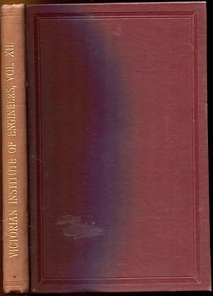 Imagen del vendedor de Proceedings of the Victorian Institute of Engineers. Vol. XII. a la venta por Time Booksellers