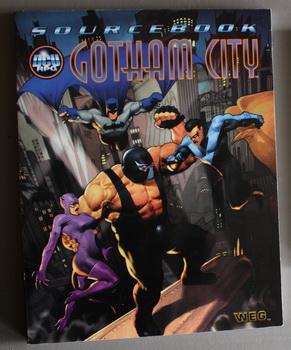 Gotham City Sourcebook (DC Universe RPG) - on Cover Bane, Catwooman, Nightwing;