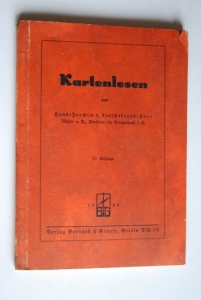 Kartenlesen. Hans-Joachim v. Loeschebrand-Horn