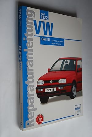 Bild des Verkufers fr Bd.-Nr. 1122 VW Golf III 1.4/1.8/2.0-Liter-Benzin-Motoren Baujahre 1991 bis 1993 zum Verkauf von Antiquariat Biebusch