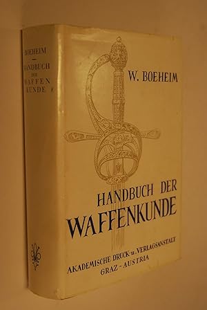 Bild des Verkäufers für Handbuch der Waffenkunde, zum Verkauf von Antiquariat Biebusch