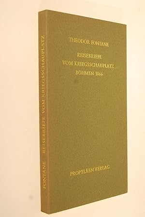 Bild des Verkufers fr Reisebriefe vom Kriegsschauplatz Bhmen 1866 [achtzehnhundertsechsundsechzig]. Hrsg. von Christian Andree zum Verkauf von Antiquariat Biebusch