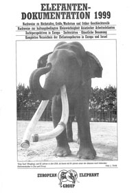 Seller image for Elefanten-Dokumentation 1999 for sale by Schueling Buchkurier