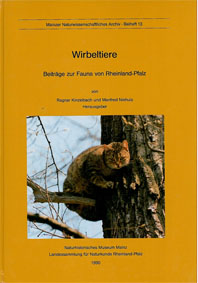 Seller image for Wirbeltiere. Beitrge zur Fauna von Rheinland-Pfalz, Mainzer Naturwissenschaftliches Archiv, Beiheft 13 for sale by Schueling Buchkurier