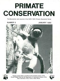 Imagen del vendedor de Primate Conservation Nr. 5, Jan 1985, The Newsletter and Journal of the IUCN/SSC Primate Specalist Group a la venta por Schueling Buchkurier