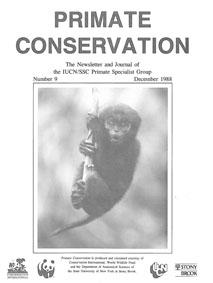 Imagen del vendedor de Primate Conservation Nr. 9, Dec. 1988, The Newsletter and Journal of the IUCN/SSC Primate Specalist Group a la venta por Schueling Buchkurier