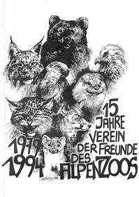 Bild des Verkufers fr 15 Jahre Verein der Freunde des Alpenzoos, Festschrift zum Verkauf von Schueling Buchkurier