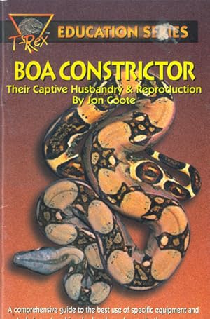 Immagine del venditore per Boa Constrictor. Their Captive Husbandry & Reproduction venduto da Schueling Buchkurier