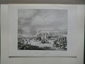 Le Combat de Saalfeld, le 10.10.1806. Darstellung des Gefechts bei Saalfeld am 18.10.1806