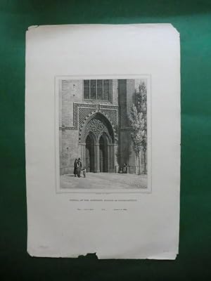Portal an der St. Stephans Kirche zu Tangermünde
