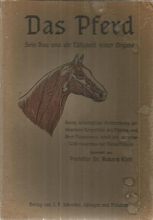 Image du vendeur pour Das Pferd - Sein Bau und die Ttigkeit seiner Organe mis en vente par Joie de Livre