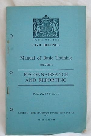 Manual of Basic Training Volume1 Reconnaissance and Reporting