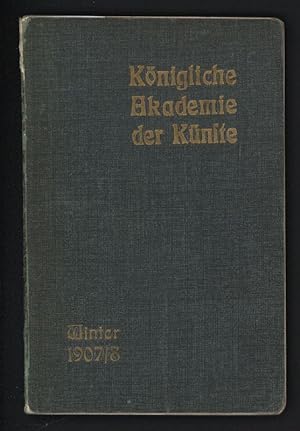 Bild des Verkufers fr Zweite Ausstellung 1907/1908. Mitte November bis Mitte Januar. zum Verkauf von Stader Kunst-Buch-Kabinett ILAB
