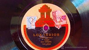 DISCOS ODEON, CARLOS GARDEL, BUENOS AIRES, LOS INDIOS (SOLO)