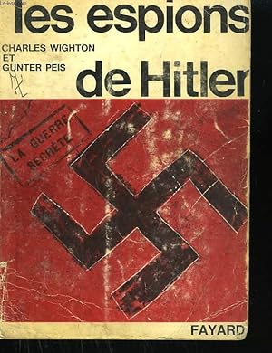 Seller image for LES ESPIONS DE HITLER. for sale by Le-Livre