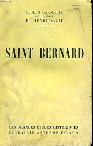 Image du vendeur pour SAINT BERNARD. mis en vente par Le-Livre