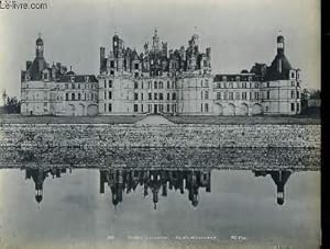 1 PHOTO ANCIENNE EN NOIR ET BLANC - CHATEAU DE CHAMBORD - FACADE SEPTENTRIONALE - N°255