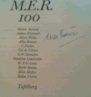 M. E. R. 100 (Afrikaans Edition)