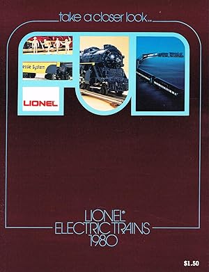 LIONEL ELECTRIC TRAINS 1980: take a closer look (Consumer Trade Catalog)
