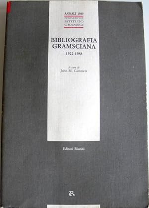 BIBLIOGRAFIA GRAMSCIANA 1922-1988