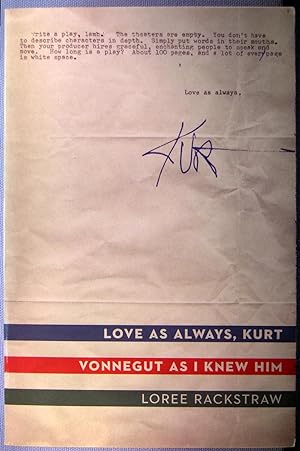 Love As Always, Kurt (Vonnegut As I Knew Him)