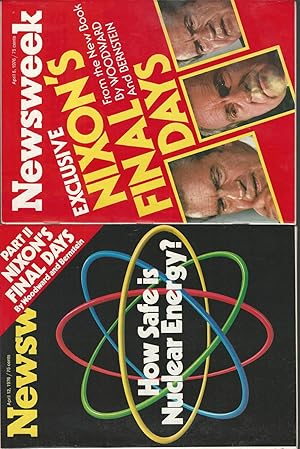 Seller image for Nixon's Final Days, Parts I & II: Newsweek Magazine, April 5 & 12, 1976 (two issues) for sale by Dorley House Books, Inc.