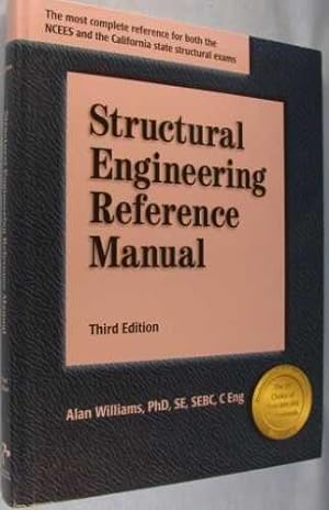 Bild des Verkufers fr Structural Engineering Reference Manual (Third Edition) zum Verkauf von Lotzabooks