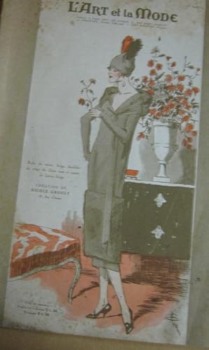 L'ART ET LA MODE - 1924 - NUM. 46 del 27 novembre (Crèation NICOLE GROULT - PARIS - ), Paris, Imp...