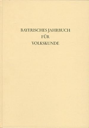 Bild des Verkufers fr Bayerisches Jahrbuch fr Volkskunde 1992 zum Verkauf von prograph gmbH