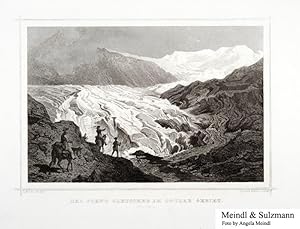 Seller image for Der Forno Gletscher im Ortler Gebiet". Aus A. Ruthner: Das Kaiserthum Oesterreich. for sale by Antiquariat MEINDL & SULZMANN OG