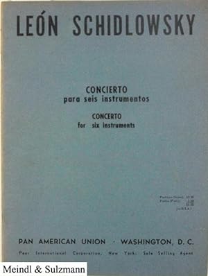 Concierto para seis instrumentos - Concerto for six instruments.